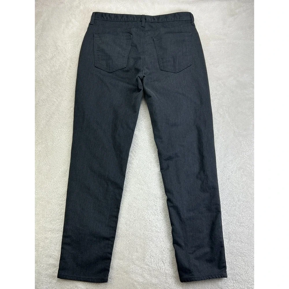 Banana‎ Republic Washwell Pants Mens 33x32 Charcoal Heat Black Office Casual